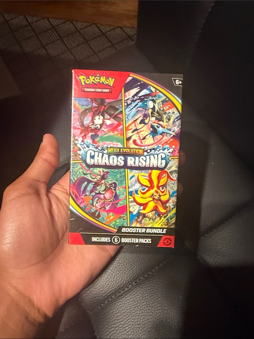 Pokemon Chaos Rising Booster Bundle - Red, Yellow, Blue, Black